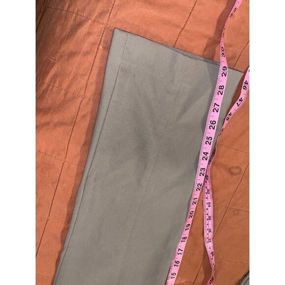 MM.Lafleur Womens High rise  Tan Straight-Leg Pants Size 10 - Picture 7 of 9